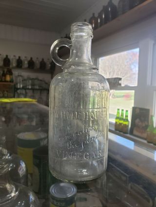 Vintage White House Vinegar Jug For A Generation The Standard Pint Screw Top