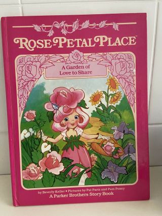 Vintage Book 1984 A Garden Of Love To Share Rose - Petal Place Beverly Keller