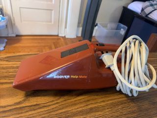 Vintage Hoover S1071 Help Mate Handheld Car Detail Vacuum Cleaner