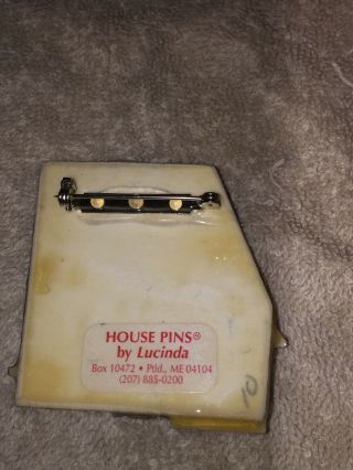 Vintage House of Pins by Lucinda Christmas Pin Brooch 2