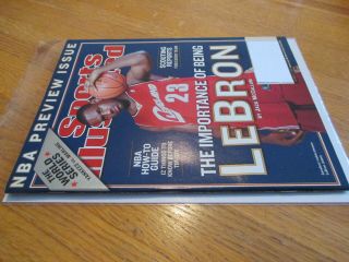 2003 Sports Illustrated LEBRON JAMES Cleveland Cavaliers 1st Pro Cover 3