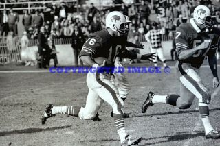 Buffalo Bills Vs Miami Dolphins 10 - 18 - 1970 8x10 Photo Afl Football Dennis Shaw