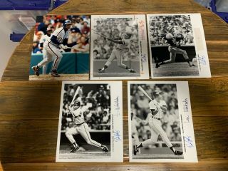 Lou Whitaker 8x10 Press Photos (5) The Sporting News Tsn Detroit Tigers
