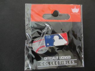 Vintage Mlb Major League Baseball Logo Hat Lapel Pin Collectible Authentic Nip