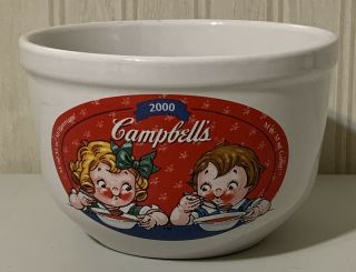 Vintage 2000 Campbell’s Soup Kid’s Soup Bowl