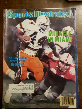 Sports Illustrated - Miracle In Miami - January 9,  1984 - (m17a)