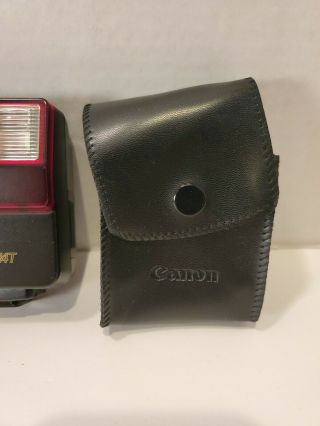 Vintage Canon Camera Electronic Flash Unit Speedlite No.  244T 3