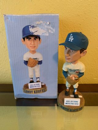 Sandy Koufax - La Dodgers - 2012 Sga - Mlb Hall Of Fame Bobblehead Bobble Nodder