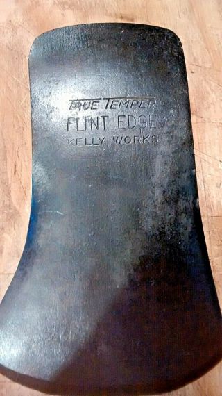 Vintage/antique True Temper Flint Edge Kelly 3 - 1/2 Lb Single Bit Axe Head
