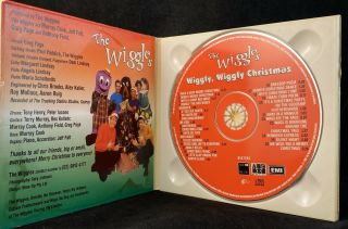 VINTAGE THE WIGGLES WIGGLY WIGGLY CHRISTMAS 1996 CD ABC FOR KIDS AUSTRALIAN CD 2