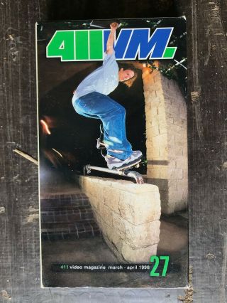 411vm Issue 27 1998 Vhs Pal Vintage Skateboarding Video