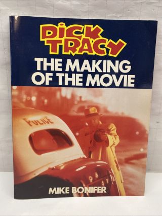 Vintage Disney Dick Tracy The Making Of The Movie Mike Bonifer Madonna Book