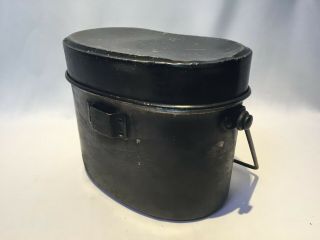 Ww2 Japanese Imperial Army Vintage Military Rice Cooker Antique Rc1