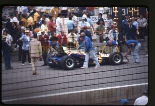 Al Unser 2 Johnny Lightning Colt/ford - 1970 Usac Indy 500 - Vtg Race Slide
