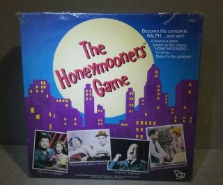 W/ Shrink Wrap Vintage The Honeymooners Board Game 100 Complete Dated 1986