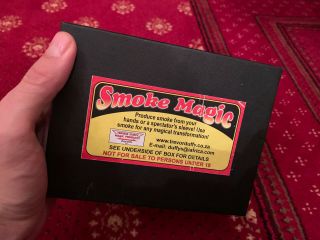 Vintage Magic Trick - Smoke Magic By Trevor Duffy - Smoke From Hands Gimmick