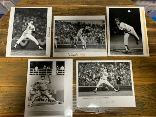 Fernando Valenzuela 8x10 Press Photos (5) The Sporting News Los Angeles Dodgers