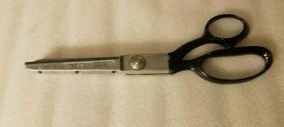 Vintage Wiss Model A Commercial Grade 10 " Pinking Shears