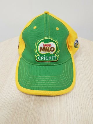 Vintage Milo Cricket Acb Redbacks Cap