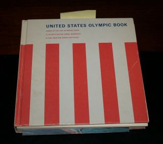 Us Olympic Book 1964 Xviii Olympiad Tokyo Ix Winter Innsbruck Signed Bob Schul