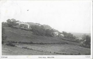 Cumbria Millom The Hill Real Photo 1938vintage Postcard 17.  1