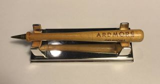 Ardmore Oklahoma Vintage Mini Baseball Bat Pencil 1940’s Souvenir