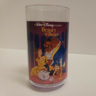 Vintage Walt Disney Cups Burger King 1994,  Beauty And The Beast No Box Coca Cola