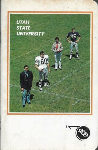 1970 Utah State Aggies Football Media Guide,