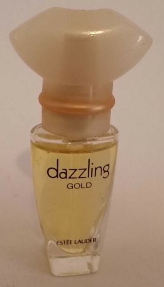 P65 " Dazzling Gold - Estee Lauder " Vintage Collectable Miniature Sample Perfume