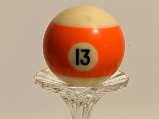 Vintage 2 1/4 " Billiards Pool Ball - 13 - Replacement