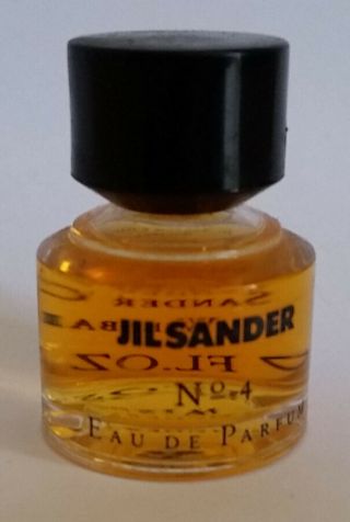 P235 " Jil Sander - No 4 " Vintage Collectable Miniature Sample Perfume