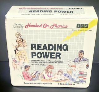 Vintage Sra Hooked On Phonics Reading Power Set By Gateway Learning