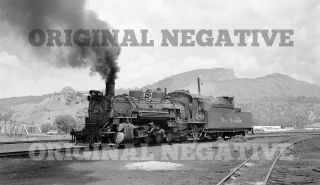 Orig 1956 Negative - Denver Rio Grande Western D&rgw K - 36 480 Colorado Railroad