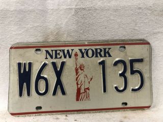 Vintage 1990’s York License Plate