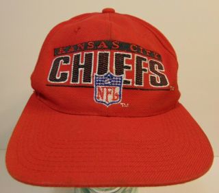 Vintage 1990s KANSAS CITY CHIEFS SPORTS SPECIALTIES NFL Football Snapback Hat KC 3