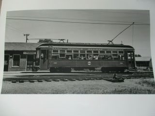 Sand Springs Railway Trolley Tulsa Oklahoma Vintage Photo Negative