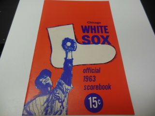 1963 Chicago White Sox Vs Kansas City A 