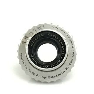 Vintage Kodak Ektar 50mm F4.  5 Enlarging Lens [jc]