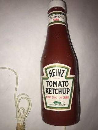 Heinz 57 Ketchup Bottle Push Button Telephone Vintage Collectible Phone