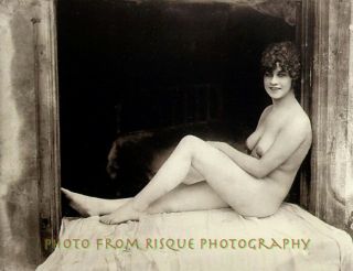 Vintage Nude Woman In Window 8.  5x11 " Photo Print,  Lovely Naked Female Bellocq