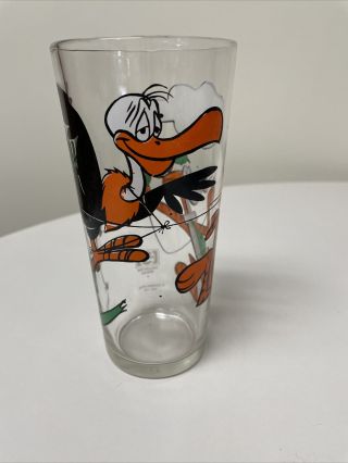 Vintage Pepsi 1976 Looney Tunes Beaky Buzzard Cool Cat Glass Warner Bros