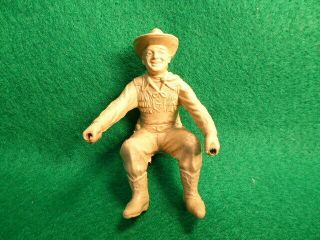 Vintage 1950s Roy Rogers Sitting Figure From Chuck Wagon Play Set