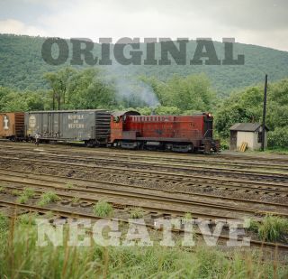 Orig 1974 Negative - Lehigh Valley Baldwin Ds - 4 - 4 - 1000 Pa Pennsylvania Railroad