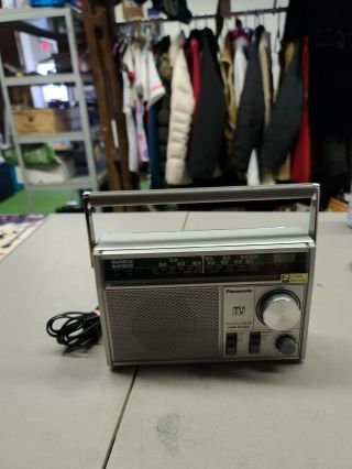 Vintage Panasonic Radio Rf 1070d 4 Band Dual Power