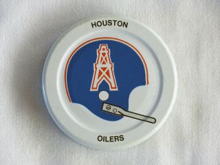 Vintage 1971 Gatorade Nfl Houston Oilers Helmet Bottle Cap Lid