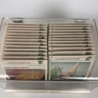 McCall’s Great American Heritage Vintage ‘73 Recipes Card Box Set Complete 2