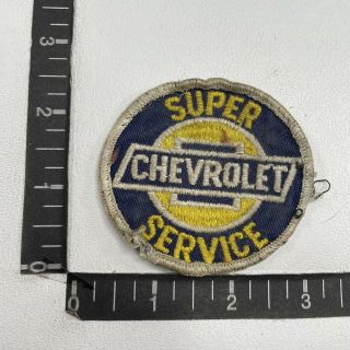 Vintage Chevrolet Service Patch (car Auto Related) 09t