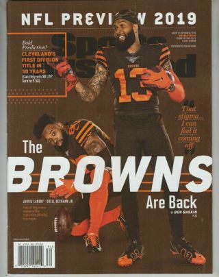 Odell Beckham Jr Jarvis Landry Cleveland Browns Sports Illustrated Nfl No Label