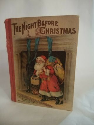 Antique Book The Night Before Christmas And Other Stories