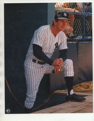 Billy Martin - York Yankees - 8 X 10 Vintage 1994 Photo File Photo